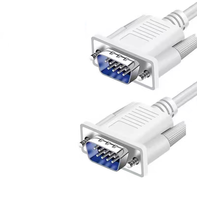 DB9 Male to Male Connector Shielding Cable