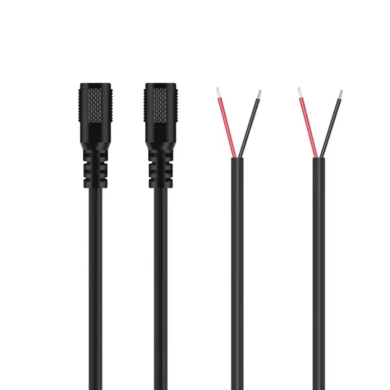 DC5525 UL2464 16AWG dual core wire harness